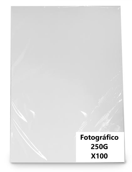 Foto de Papel fotográfico A4 glossy 250g x100