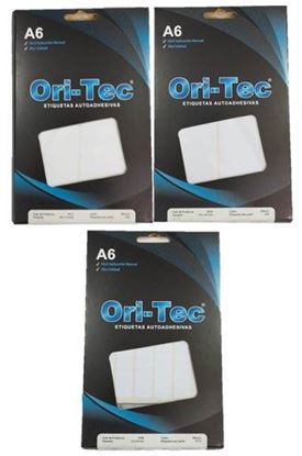 Foto de Etiquetas Oritec x30 planchas