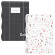 Foto de Cuaderno espiralado A4 tapa flexible 80 hojas rayadas FW Neo