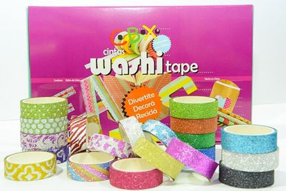 Foto de Washi tape CBX x unidad glitter