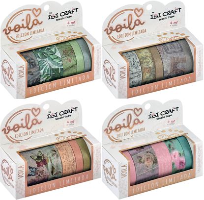 Foto de Washi tape Ibi Craft x4 x4mts c/u
