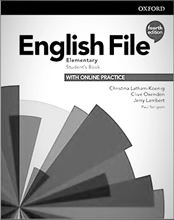 Foto de English File Elementary 4th Edition Student's Book blanco y negro anillado