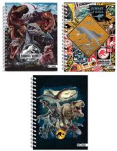 Foto de Cuaderno espiralado 16X21 tapa dura 80 hojas rayadas Mooving Jurassic World