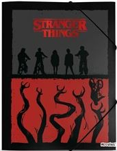 Foto de Carpeta 3 solapas c/elástico oficio Mooving Stranger Things