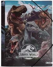 Foto de Carpeta 3 solapas c/elástico oficio Mooving Jurassic World