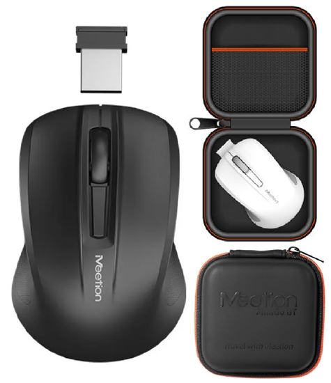 Foto de Mouse inalámbrico Meetion Minigo inalámbrico y bluetooth