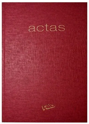 Foto de Libro de actas Rab tapa dura 200 páginas