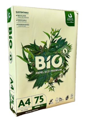 Foto de Resma A4 75gr Bio Eco premium