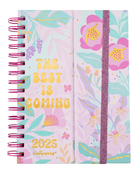 Foto de Agenda 15x21 diaria Mooving con espiral Quitapesares