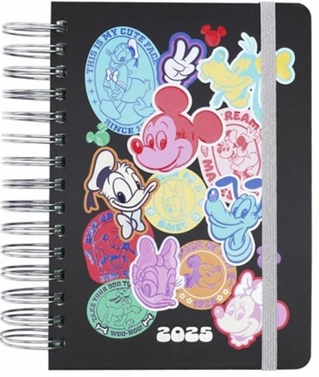 Foto de Agenda Mooving 14x20 diaria con espiral Mickey