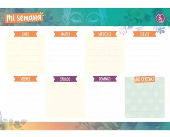 Foto de Planner semanal RY 50 páginas