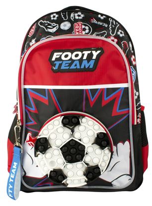 Foto de Mochila Footy 18" Fut Pop c/luz 793