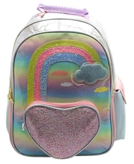 Foto de Mochila Cresko 16" Arcoiris CK706