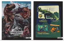 Foto de Cuaderno 16x21 tapa dura 48 hojas rayadas Mooving Jurassic World