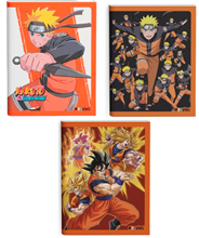 Foto de Cuaderno 16x21 tapa blanda 48 hojas rayadas Mooving Naruto