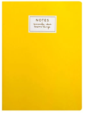 Foto de Cuaderno 17x25 40 hojas rayadas Talbot amarillo