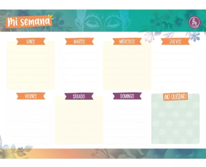 Foto de Planner semanal RY 50 páginas