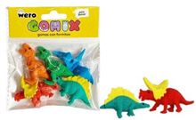 Foto de Goma lápiz Wero 3D x5 dinosaurio